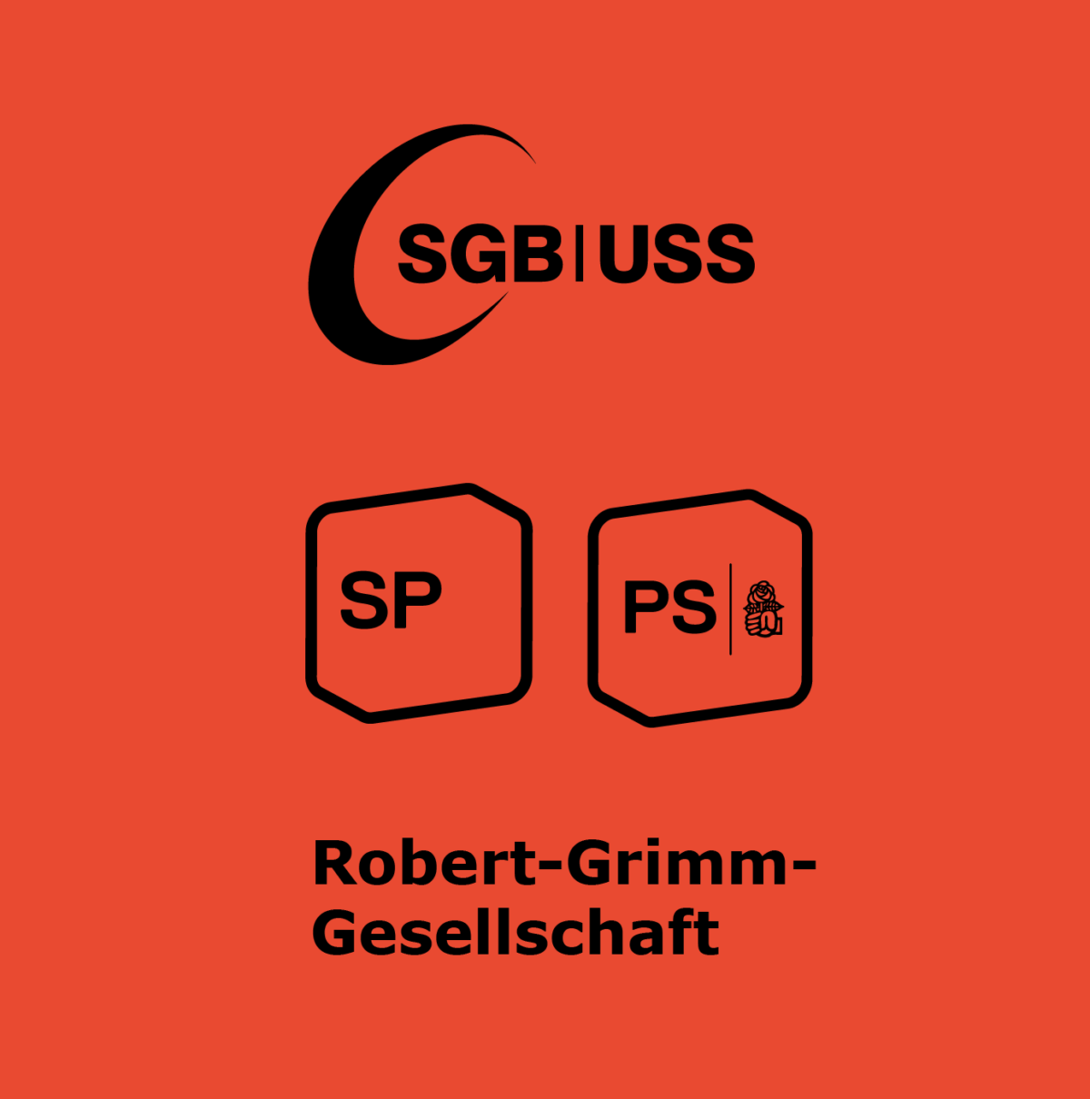 Ein gemeinsames Projekt von SGB, SP und Robert-Grimm-Gesellschaft. 
Un projet commun de l'USS, du PS et de la Société Robert Grimm. 
Un progetto congiunto dell'USS, PS e Robert Grimm Gesellschaft. 